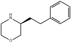 Morpholine, 3-(2-phenylethyl)-, (3S)- Structure