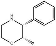 Morpholine, 2-methyl-3-phenyl-, (2S,3R)- Structure