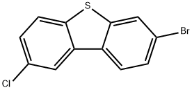 Dibenzothiophene, 7-bromo-2-chloro- Structure