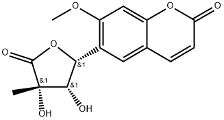 Hydramicromelin D 结构式