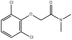 Acetamide, 2-(2,6-dichlorophenoxy)-N,N-dimethyl- Structure