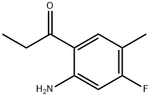 1-Propanone, 1-(2-amino-4-fluoro-5-methylphenyl)-,162473-04-3,结构式