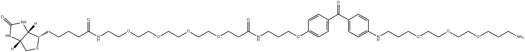 UV-Tracer Biotin amine Structure