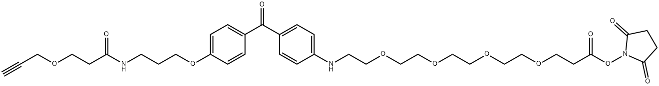 UV-TRACER-炔-琥珀酰亚胺酯 结构式