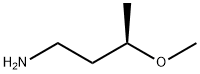 (R)-3-methoxybutan-1-amine HCl 化学構造式