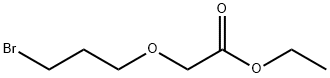 Acetic acid, 2-(3-bromopropoxy)-, ethyl ester 结构式