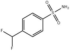 4-(difluoromethyl)benzenesulfonamide 化学構造式