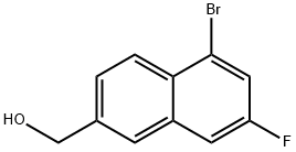1632077-31-6 2-Naphthalenemethanol, 5-bromo-7-fluoro-