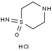 1-Iminothiomorpholine 1-Oxide Hydrochloride, 1633667-60-3, 结构式