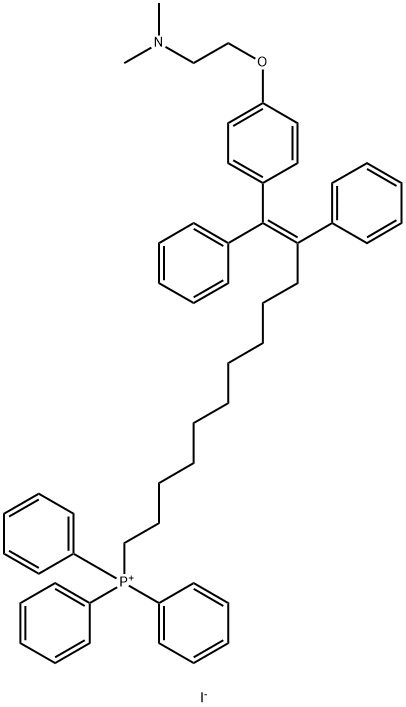 MitoTam iodide, hydriodide Struktur