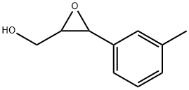 (3-(间甲苯基)环氧乙烷-2-基)甲醇 结构式