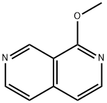 2,7-Naphthyridine, 1-methoxy- 化学構造式