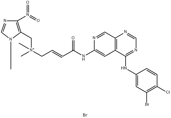 Tarloxotinib bromide Structure