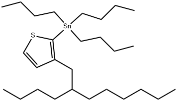2,5-二溴-3-噻吩羧酸乙酯 结构式