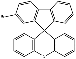 2-溴螺[9H-芴-9,9′-[9H]硫杂蒽] 结构式