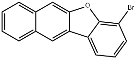 Benzo[b]naphtho[2,3-d]furan, 4-bromo- 化学構造式