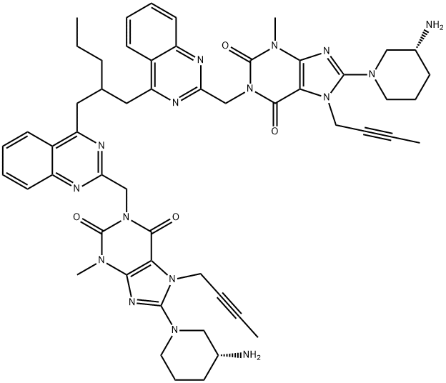 Linagliptin Dimer Impurity 6 Structure