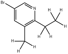 1643564-21-9 3-Bromo-(5-methyl-6-ethyl-d8)-pyridine