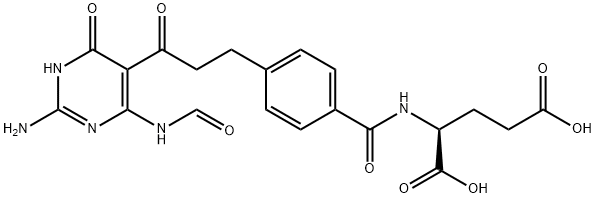 Pemetrexed Open-Ring N-Formyl Keto Amine Struktur