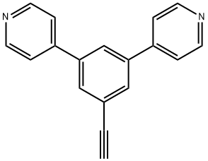 5-乙炔基-1,3-(4-吡啶基)苯, 1646292-63-8, 结构式