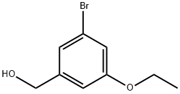 (3-Bromo-5-ethoxyphenyl)methanol Structure