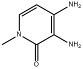 2(1H)-Pyridinone, 3,4-diamino-1-methyl- Structure