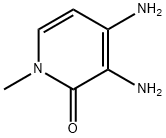 3,4-二氨基-1-甲基-2(1H)-吡啶酮, 164930-95-4, 结构式