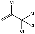 1-Propene, 2,3,3,3-tetrachloro-,16500-91-7,结构式