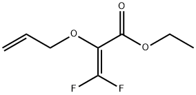 2-Propenoic acid, 3,3-difluoro-2-(2-propen-1-yloxy)-, ethyl ester Structure