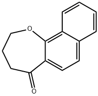 2H,3H,4H,5H-naphtho[1,2-b]oxepin-5-one Structure