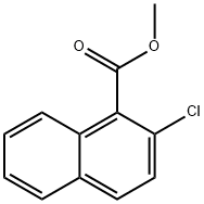 2-氯-1-萘甲酸甲酯 结构式