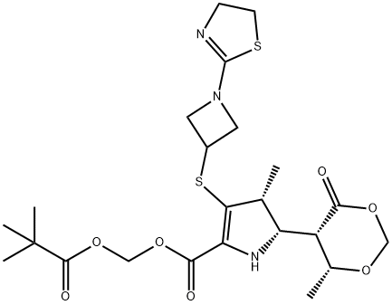 Tebipenem pivoxil impurity P6 化学構造式