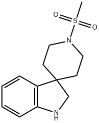 1,2-Dihydro-1′-(methylsulfonyl)spiro[3H-indole-3,4′-piperidine] Structure