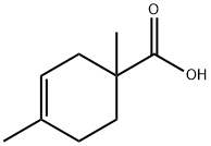 3-Cyclohexene-1-carboxylic acid, 1,4-dimethyl-,16695-87-7,结构式