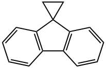 Spiro[cyclopropane-1,9'-[9H]fluorene] Struktur
