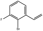 Benzene, 2-bromo-1-ethenyl-3-fluoro- Structure