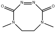 1,2,4,7-Tetrazocine-3,8-dione, 4,5,6,7-tetrahydro-4,7-dimethyl- 结构式