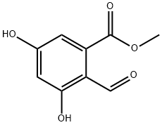 Benzoic acid, 2-formyl-3,5-dihydroxy-, methyl ester