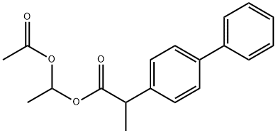 Desfluoro flurbiprofen axetil Struktur