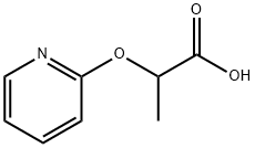 2-(pyridin-2-yloxy)propanoic acid(WXC09653) Struktur