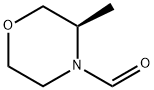 4-Morpholinecarboxaldehyde, 3-methyl-, (3R)- Structure