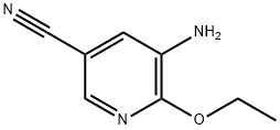 3-Pyridinecarbonitrile, 5-amino-6-ethoxy- Struktur