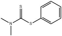 Carbamodithioic acid, N,N-dimethyl-, phenyl ester Struktur