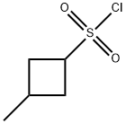 3-methylcyclobutane-1-sulfonyl chloride Structure