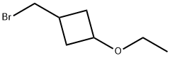 1-(bromomethyl)-3-ethoxycyclobutane Struktur