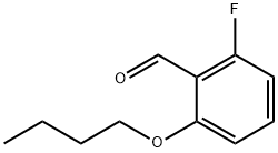 2-Butoxy-6-fluorobenzaldehyde Structure