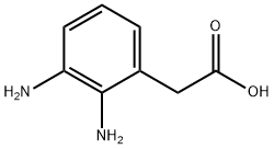 2-(2,3-diaminophenyl)acetic acid Structure