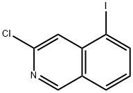 3-chloro-5-iodoisoquinoline Struktur