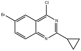 1697446-45-9 6-溴-4-氯-2-环丙基喹唑啉