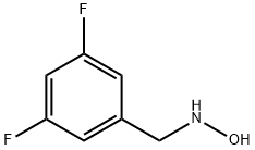 Benzenemethanamine, 3,5-difluoro-N-hydroxy- Struktur